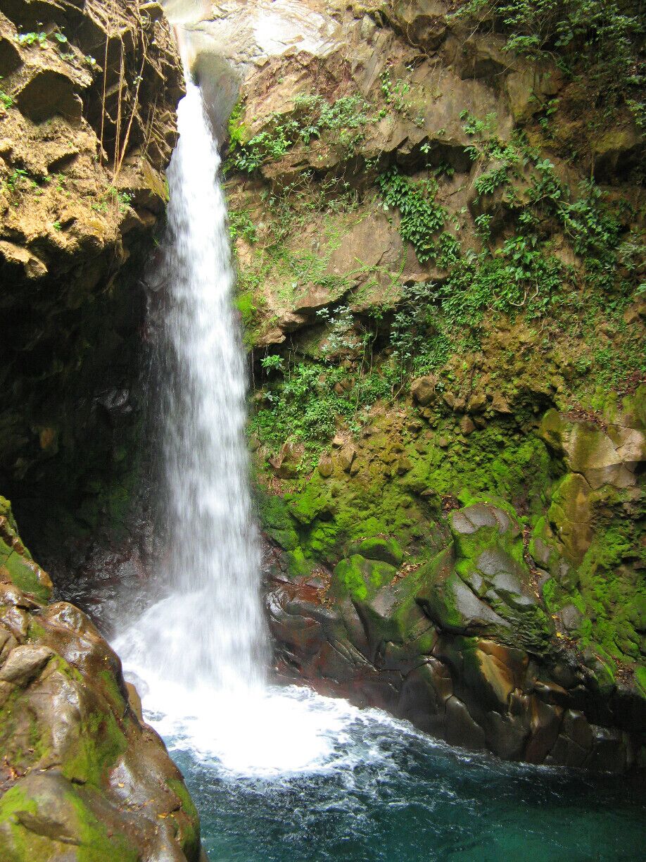 A spectacular tropical waterfall, with a height of  70 - 75 meters.  There are various hiking and horseback riding excursions to the falls. #waterlust