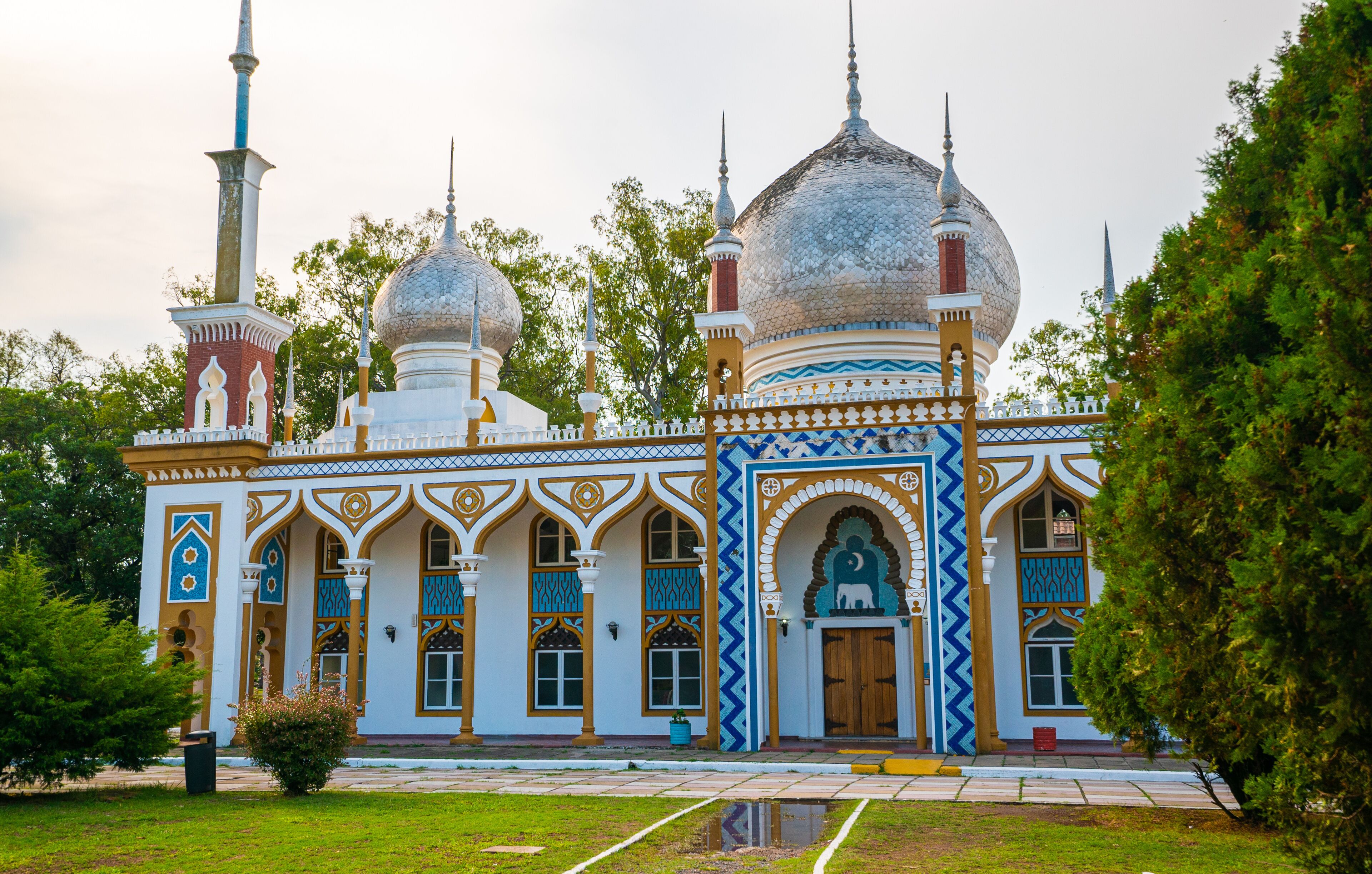 Palace of Culture in Children's Republic, a miniature children's city city in Argentina
