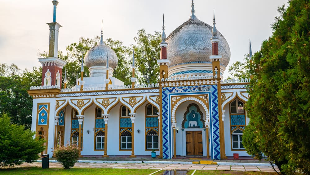 Palace of Culture in Children's Republic, a miniature children's city city in Argentina