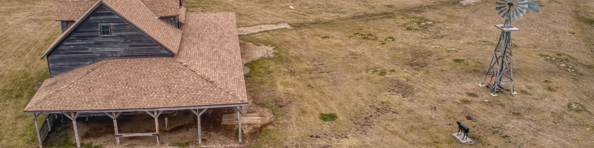De Smit, South Dakota is home of a Laura Ingalls Wilder Memorial from when She lived in the Area