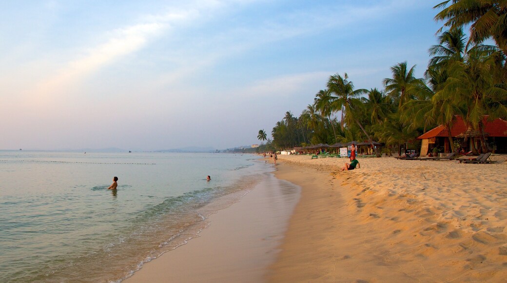 Phu Quoc Beach which includes a beach and tropical scenes