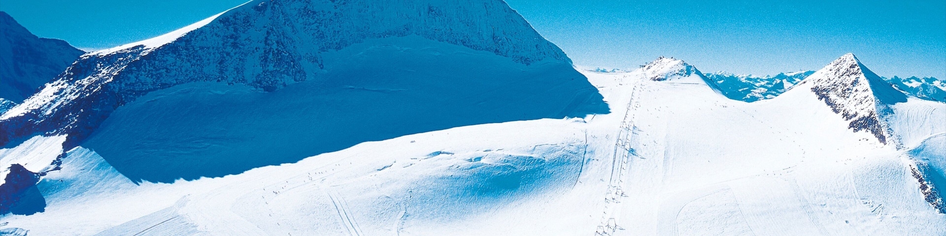 Hintertux Glacier Ski Resort featuring snow and mountains