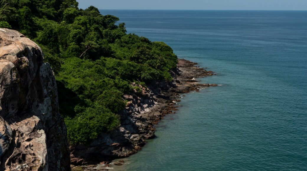 Sea view from a cliff
