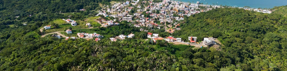 Town of Los Ayala, Nayarit. Mexico