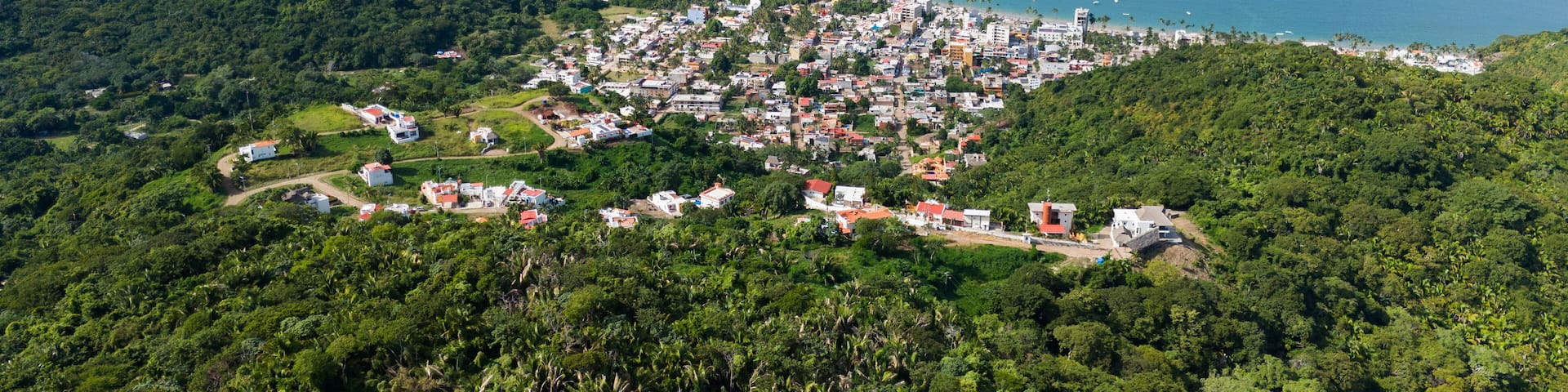 Town of Los Ayala, Nayarit. Mexico