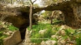 Natural Bridge Caverns which includes tranquil scenes