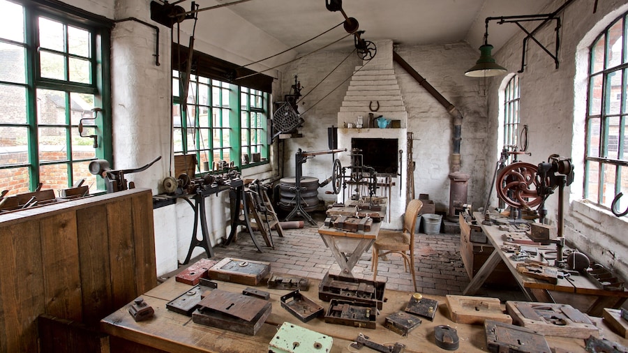 Blists Hill mit einem Innenansichten