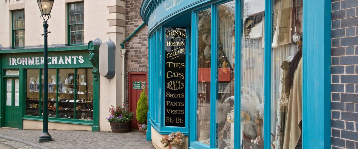 Blists Hill featuring signage