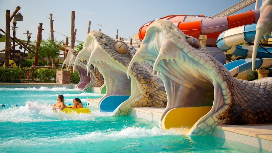 Yas Waterworld featuring a waterpark