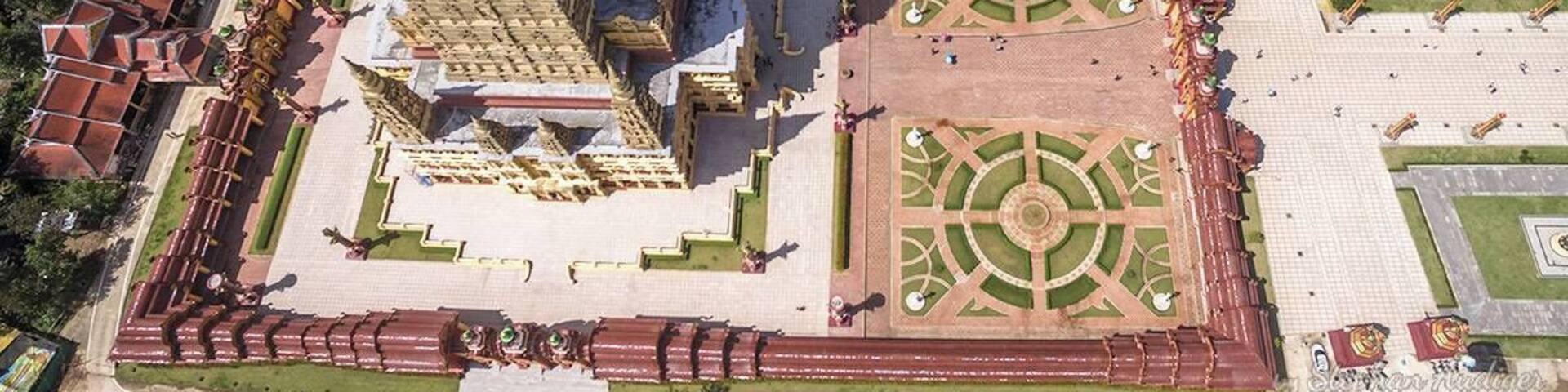 Wat Bang Thong is an impressive Buddhist temple located in Ao Leuk District, Krabi, Thailand. The chedi is at least 50 metres high. #Perspectives #LifeAtExpedia