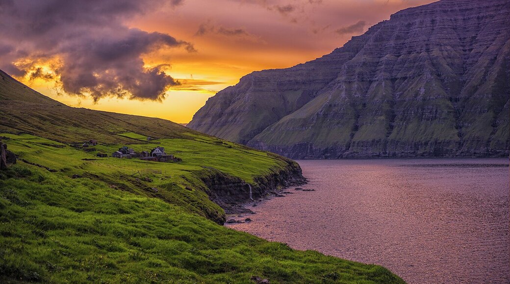 The countryside is #green. Maybe the greenest green the I have ever seen. Here on the every north tip is a small town named Muli. It has a population of maybe 6 people. It is such a simple way of life with beauty around each corner. This settlement can be traced back to the 14th century. This is a #green photo