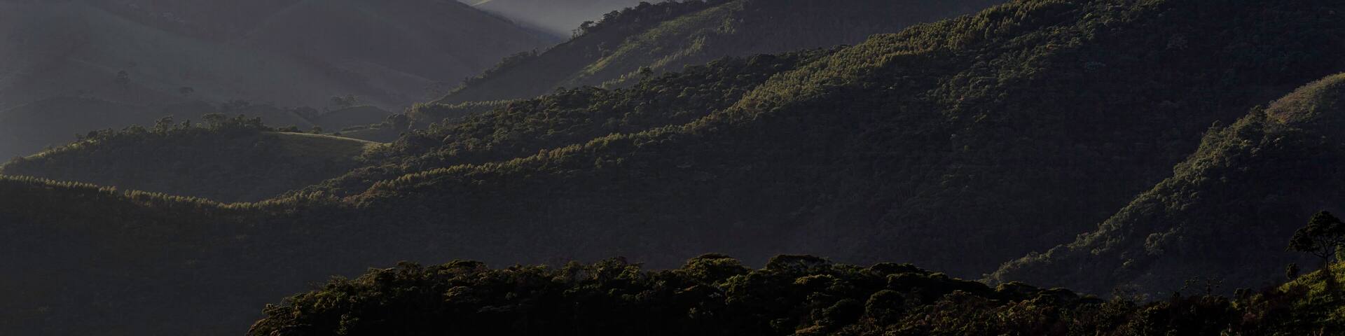Sunrise in the mountains of Ibitipoca, Minas Gerais, Brazil.
