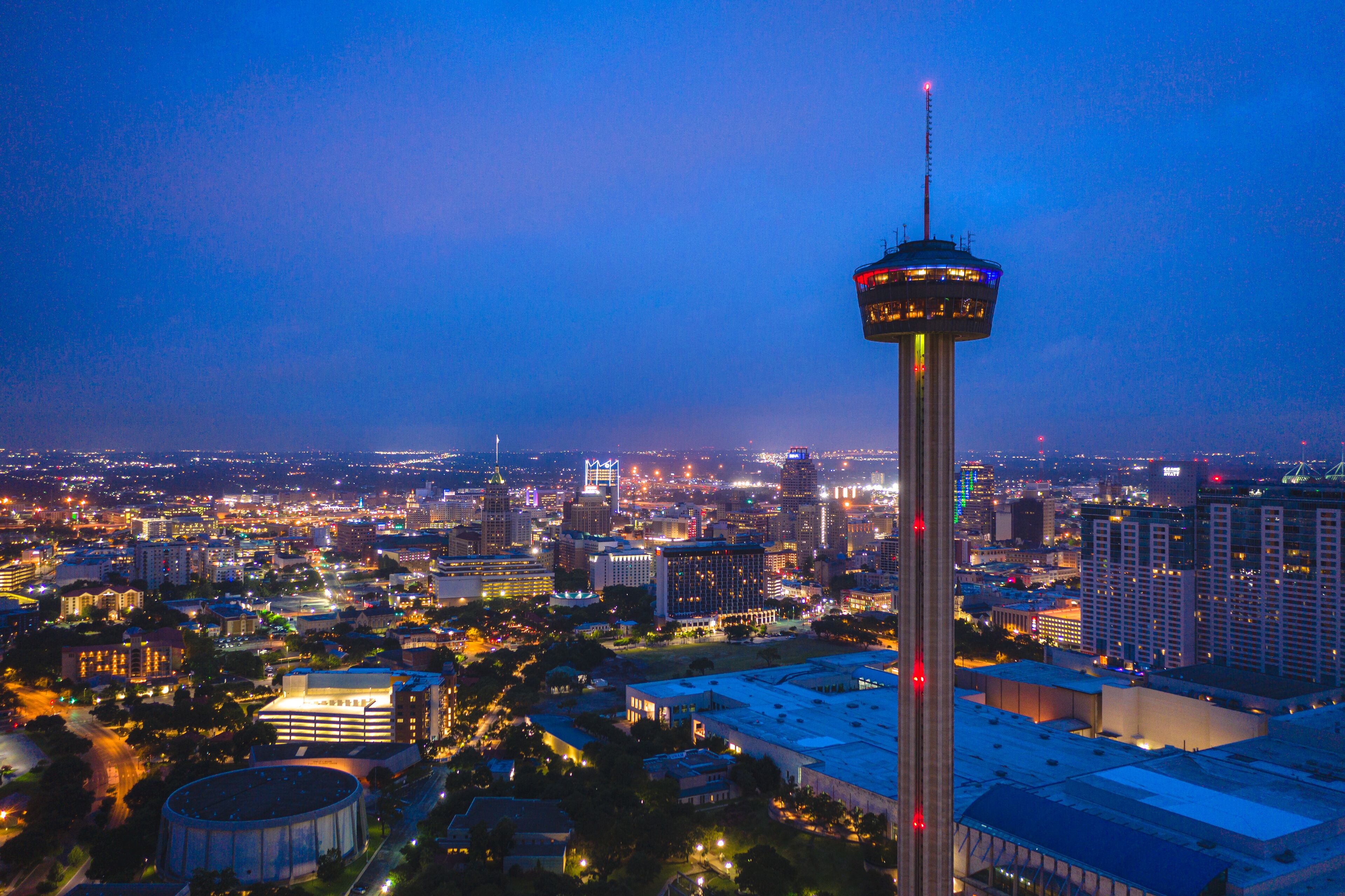 Aerial Landscape of San Antonio Texas