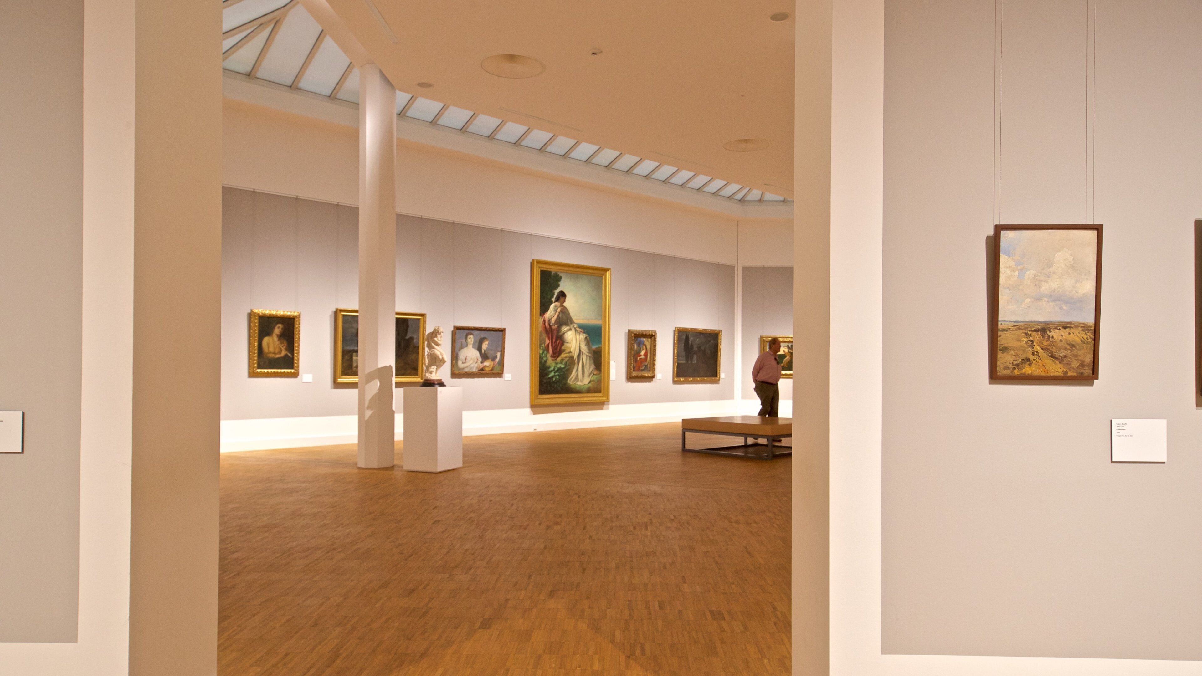 Hessisches Landesmuseum which includes art and interior views