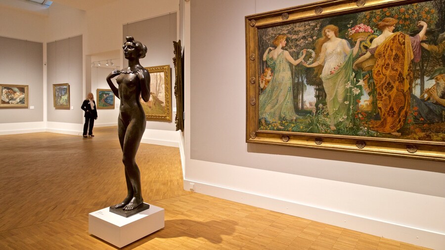 Hessisches Landesmuseum caracterizando vistas internas e arte