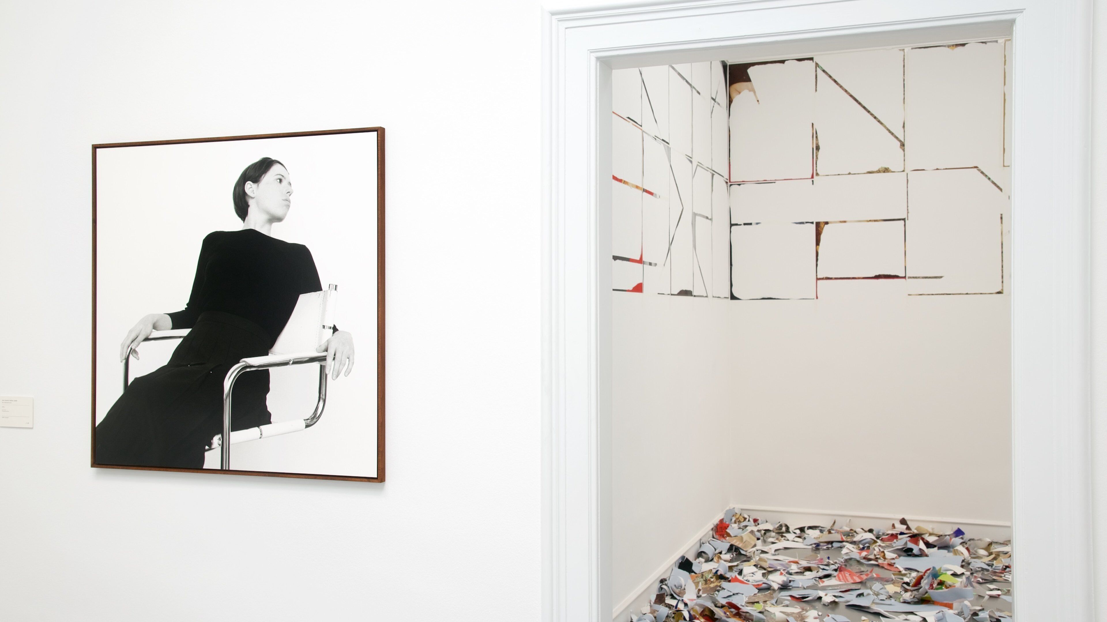 Museum Frieder Burda showing interior views and art