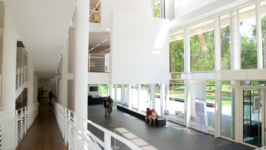 Museum Frieder Burda which includes interior views