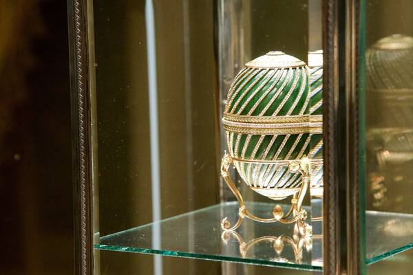 Faberge Museum featuring heritage elements and interior views