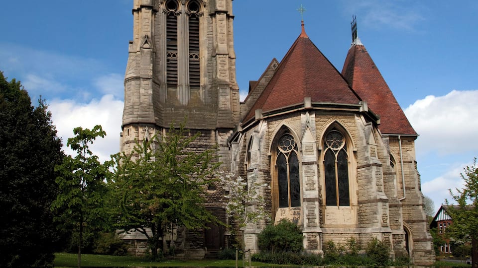 Saint Augustine's is a mid-Victorian church with a landmark tower and spire that was designed by JA Chatwin in the Gothic Revival style. This is a grade II* listed building