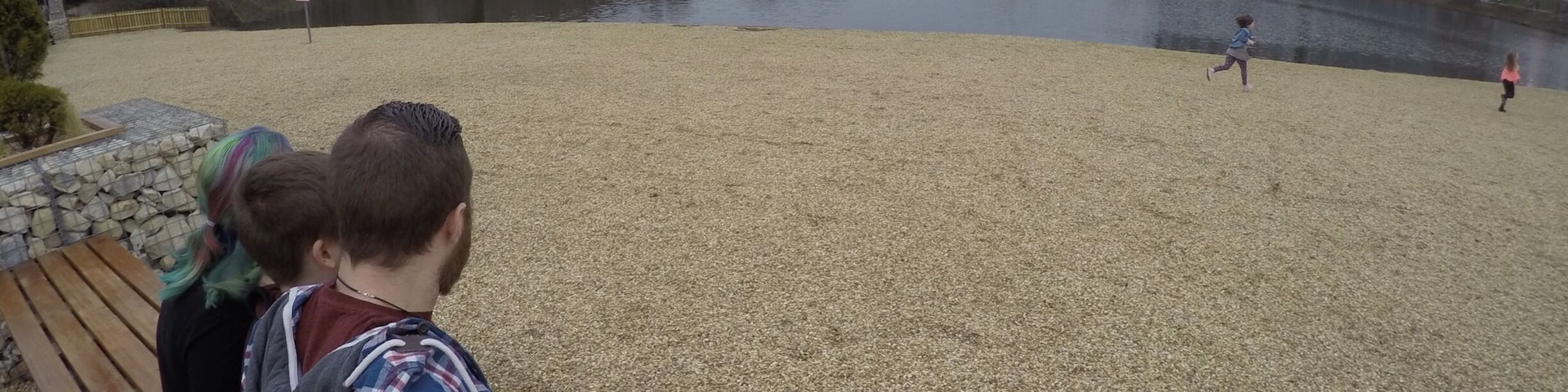 Sat outside NEC Birmingham