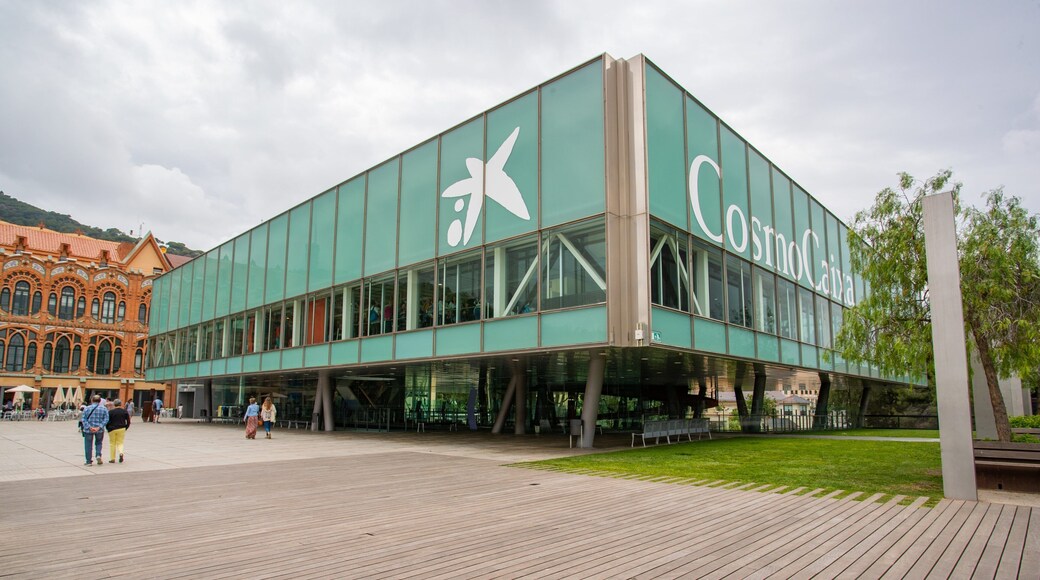 CosmoCaixa featuring modern architecture
