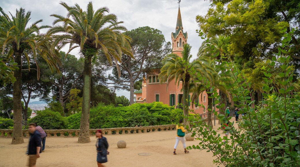 Gaudi House Museum featuring a park