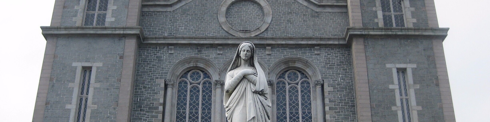 Built in the shape of a cross with material from Ireland
-2017