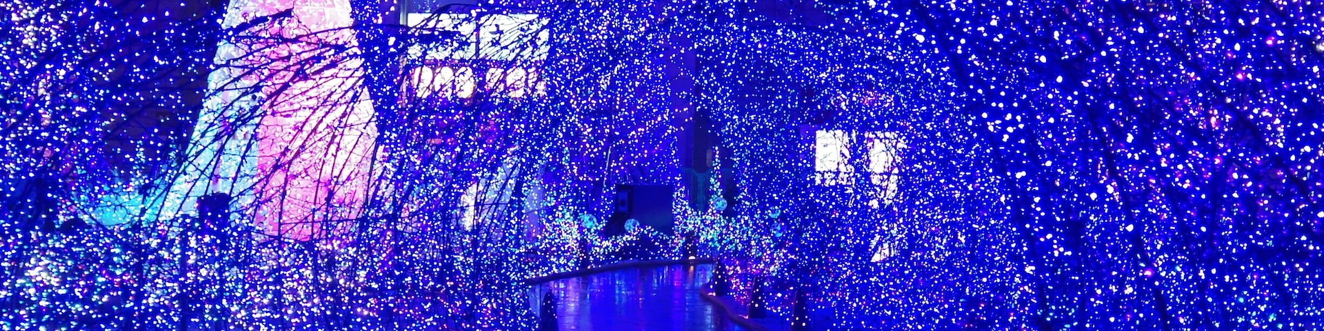 Caretta Shiodome building always goes all out on their holiday decorations and this year is no different. "Canyon d'Azur" uses over 250 thousand LED lights for our pleasure, from 5-11pm every night until Jan 12, 2015.