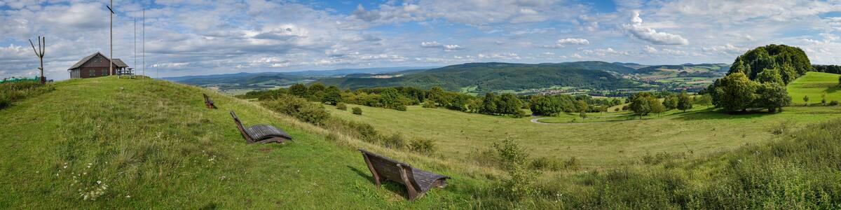 Landschaft am Gläserberg / Thüringer Rhön