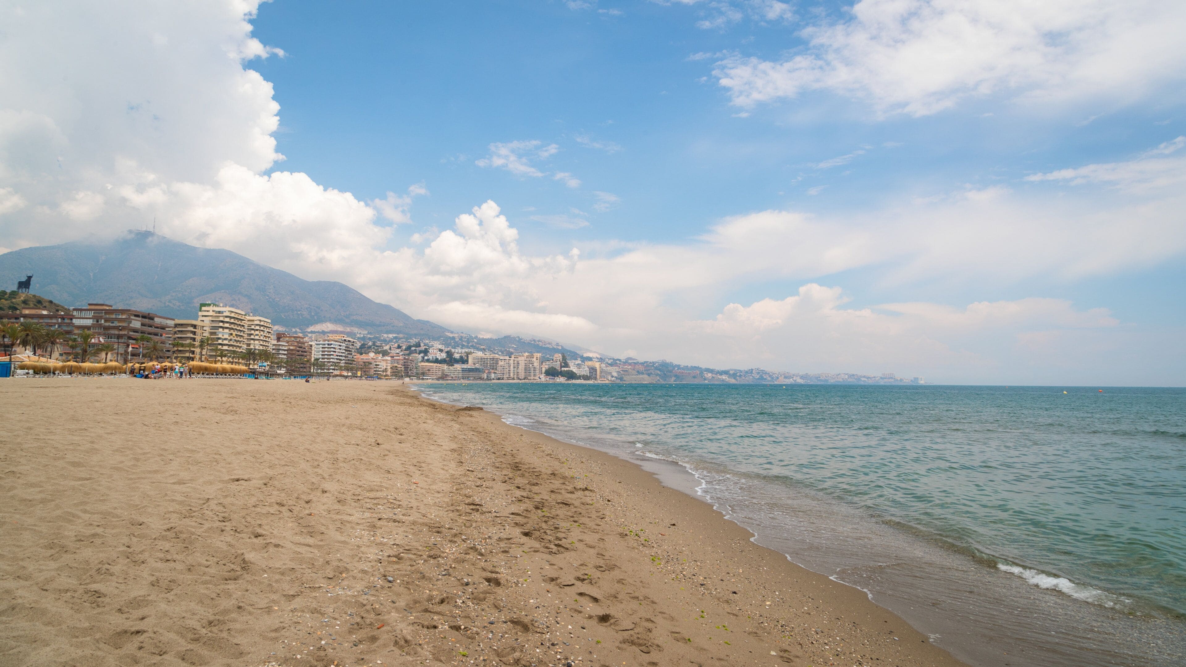 Las Gaviotas Beach featuring a sandy beach and general coastal views