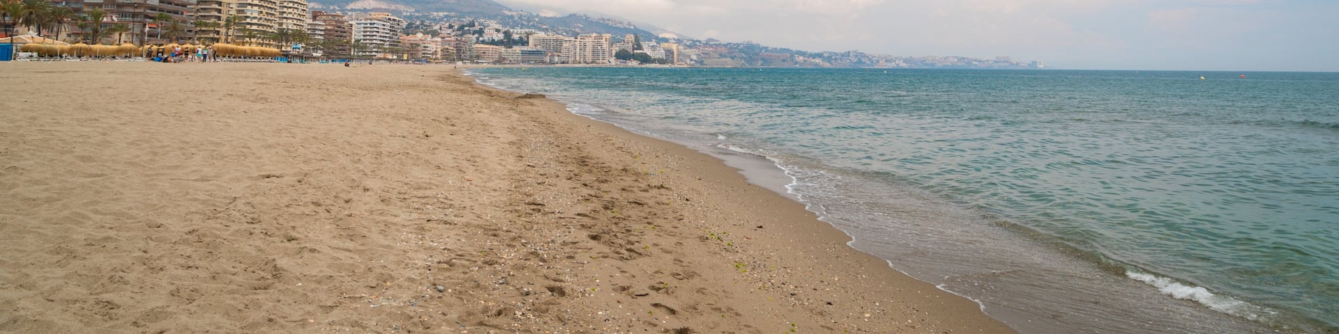 Las Gaviotas Beach featuring a sandy beach and general coastal views