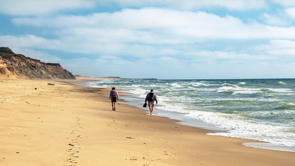 Endloser Strand im Nationalpark Thy, Nordjütland, Dänemark