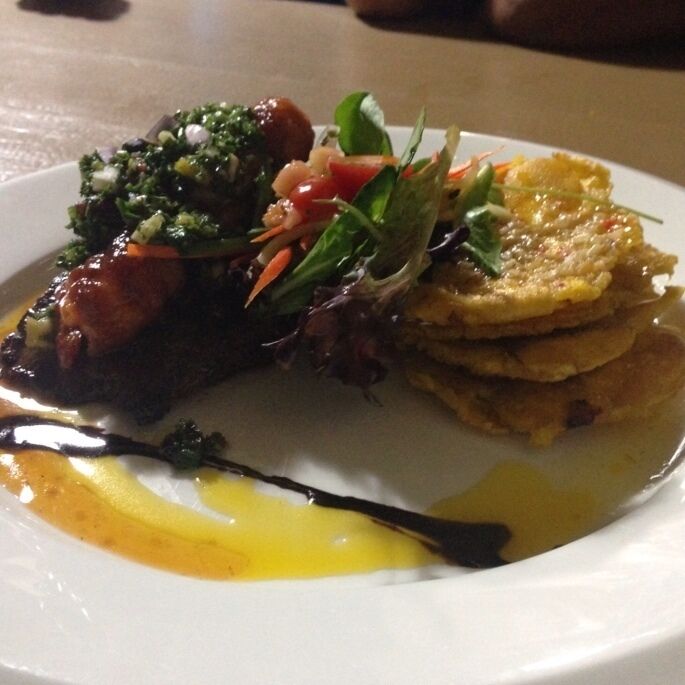 Churrasco con Camarones! Buen ambiente y exquisita comida #LunchTime