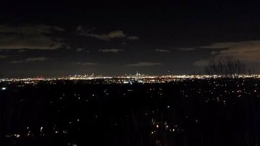 View of Manhattan from the vantage point in Montclair