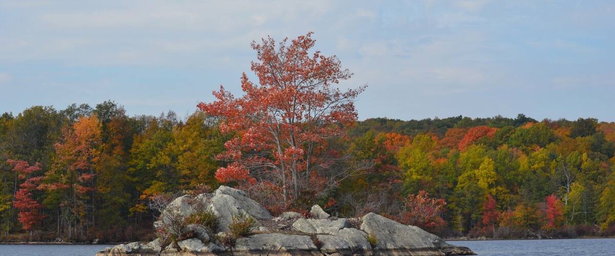 Kayaking or hiking every season you can enjoy this beautiful place
