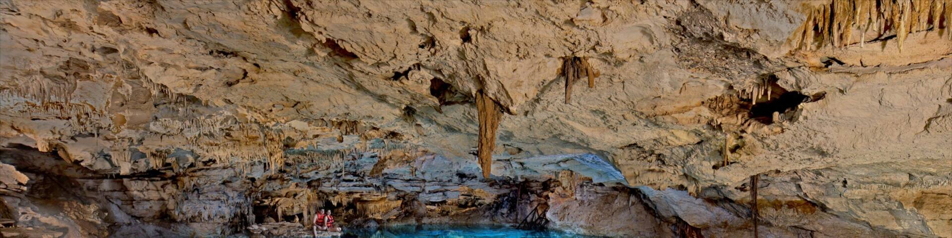 Ecopark Kantun Chi which includes caves