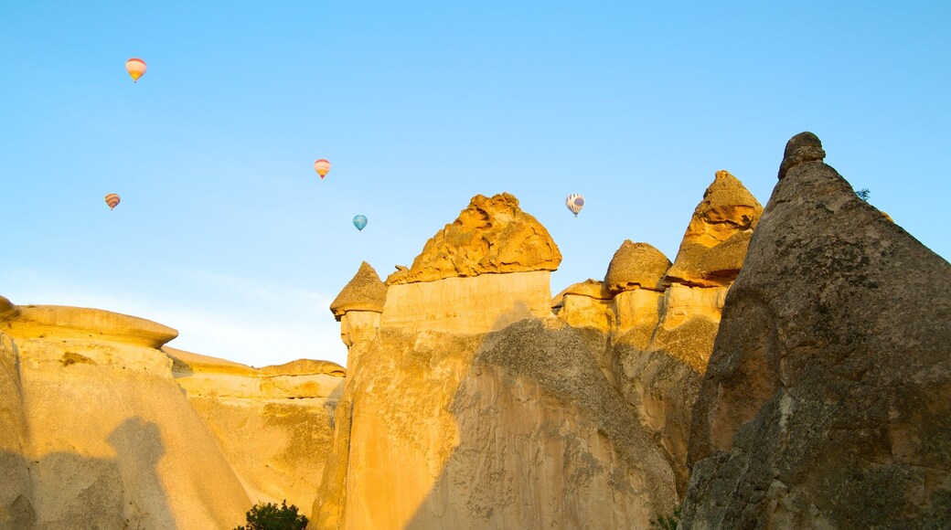 Pasabag mostrando vuelo en globo