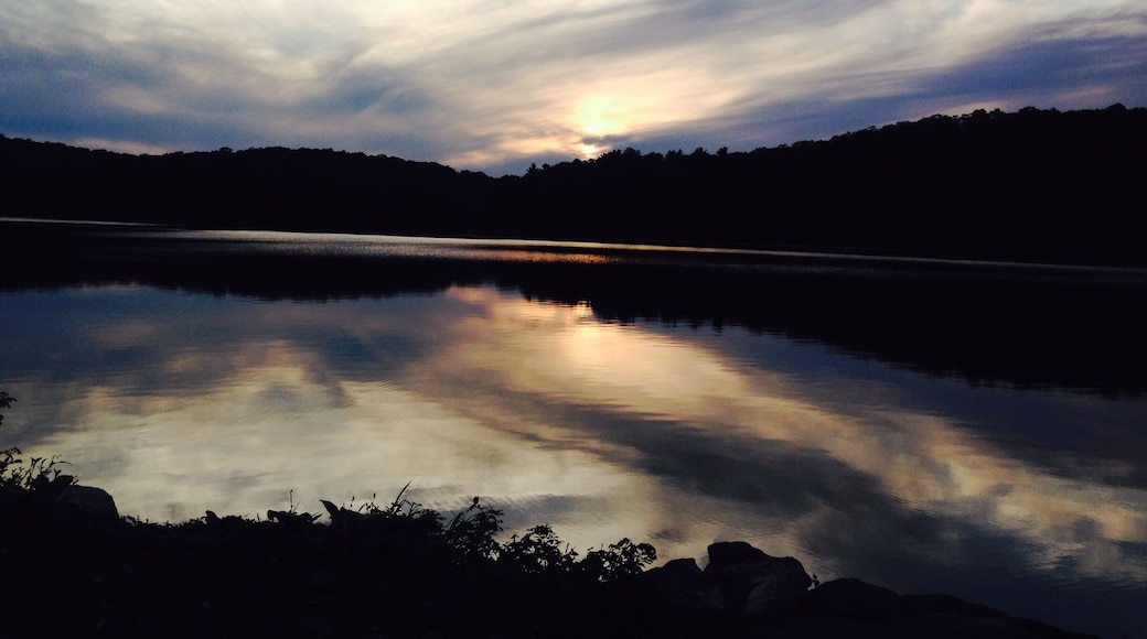 It was a great night to kayak