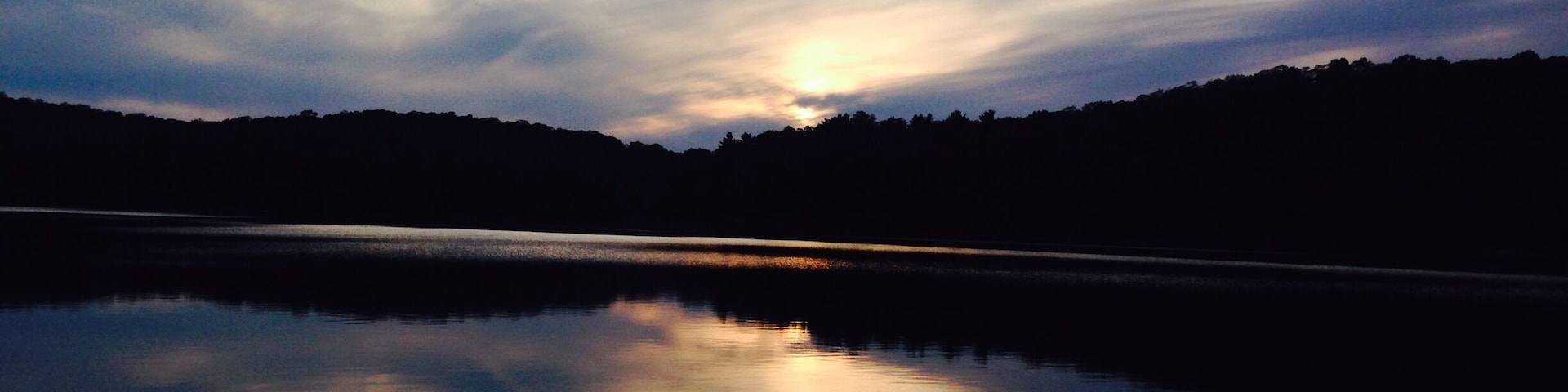 It was a great night to kayak