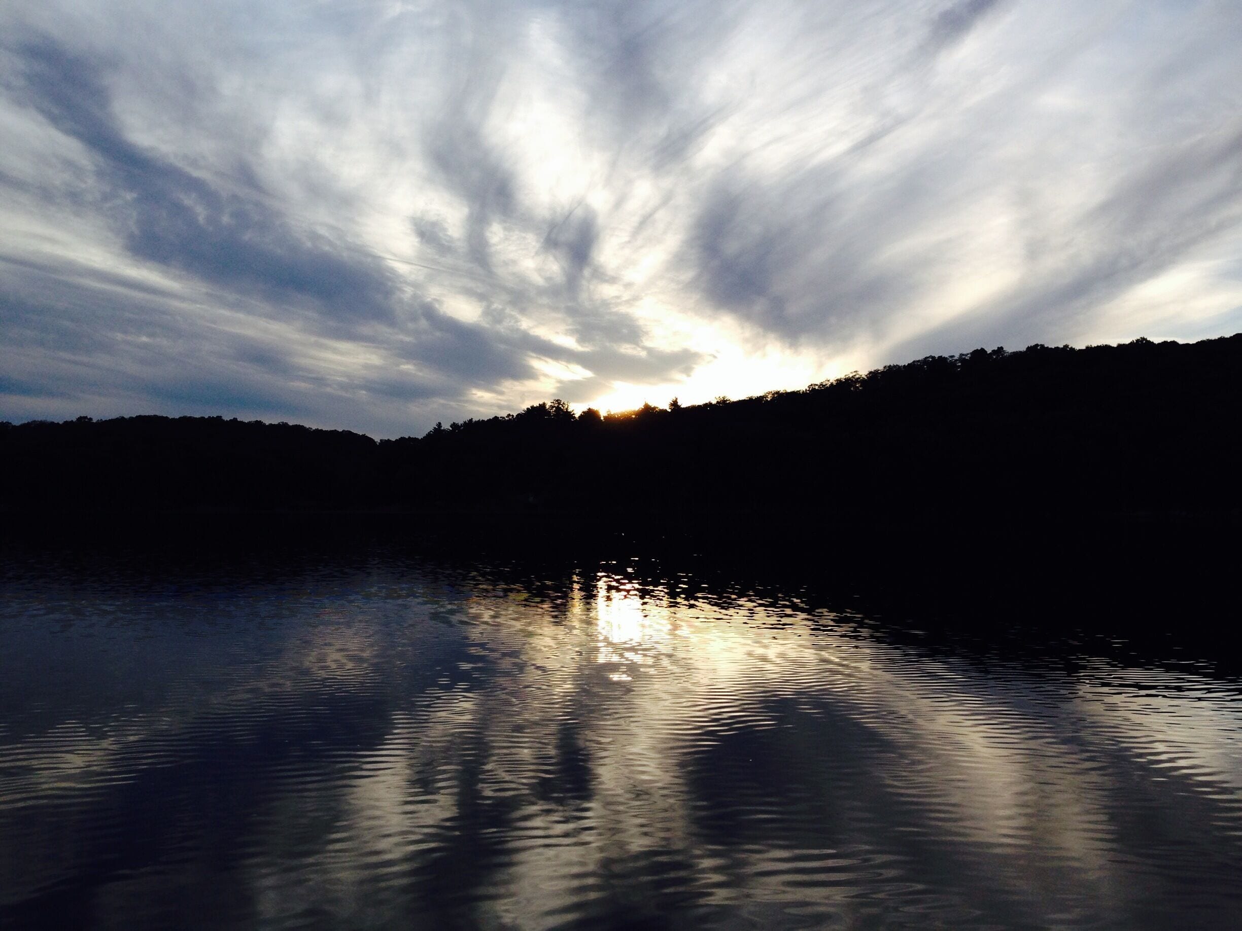 #goldenhour

Enjoying an ever changing canvas of color. Kayaking after work, at sunset, on Sebago Lake in Harriman State Park. 
