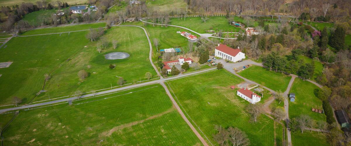 Aerial Landscape of Peapack Gladstone New Jersey