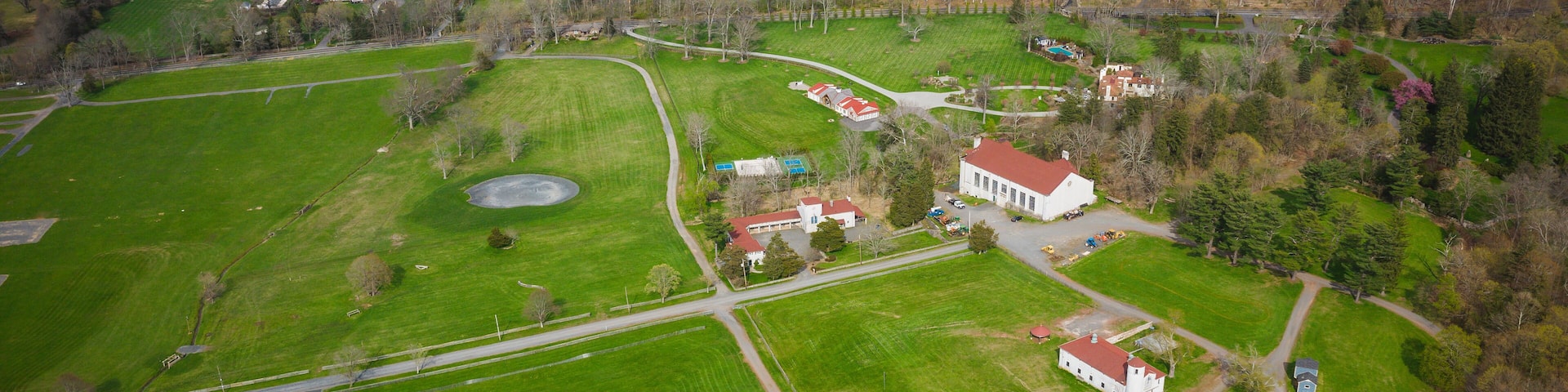 Aerial Landscape of Peapack Gladstone New Jersey