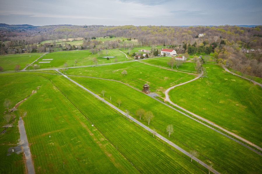 Aerial Landscape of Peapack Gladstone New Jersey