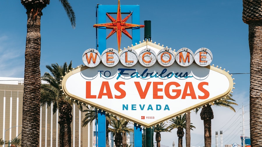 Welcome to Fabulous Las Vegas Sign featuring signage