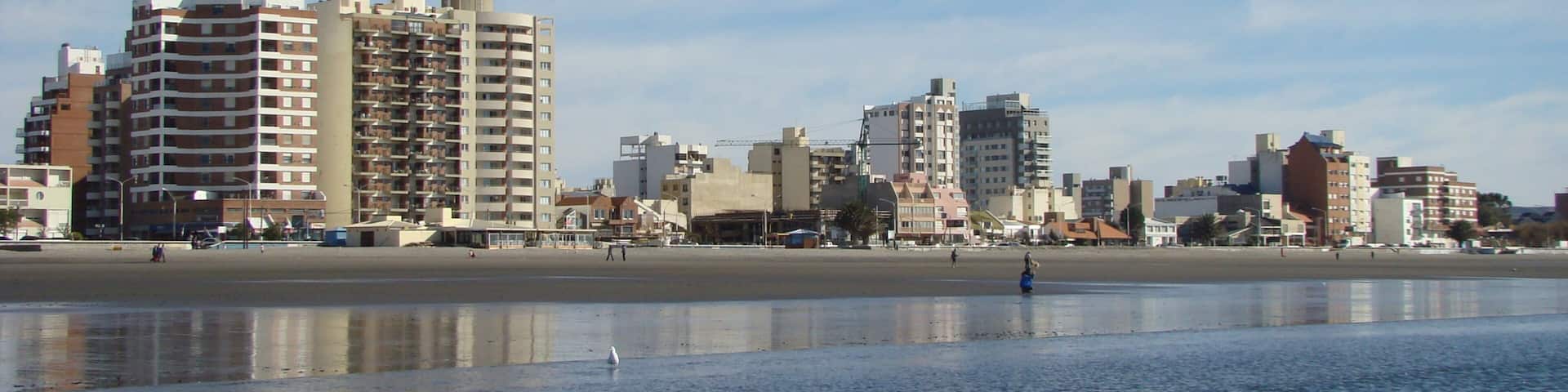 Chubut which includes a coastal town