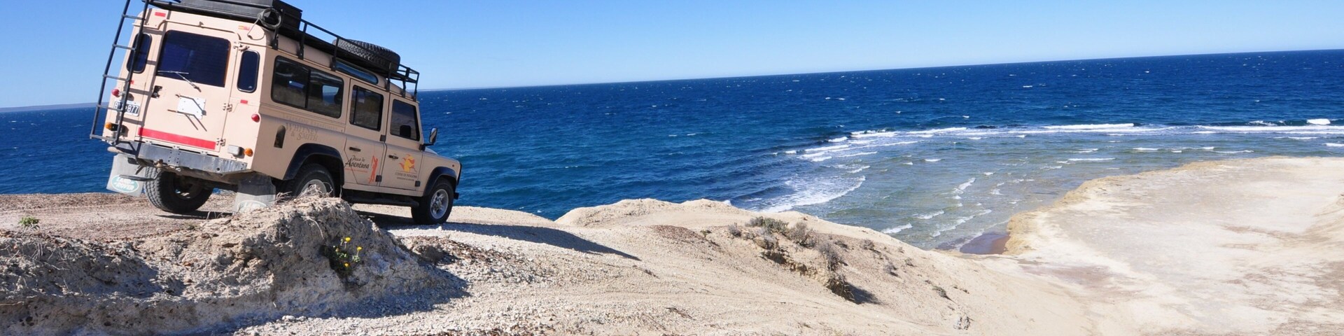 Chubut featuring general coastal views and 4 wheel driving