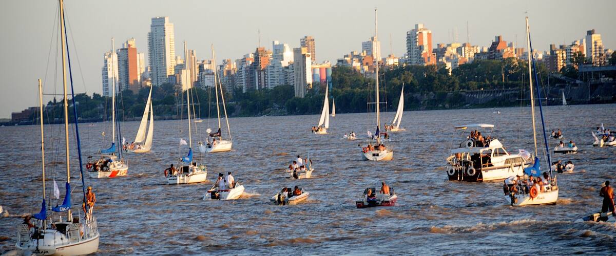 Santa Fe showing boating, sailing and a river or creek
