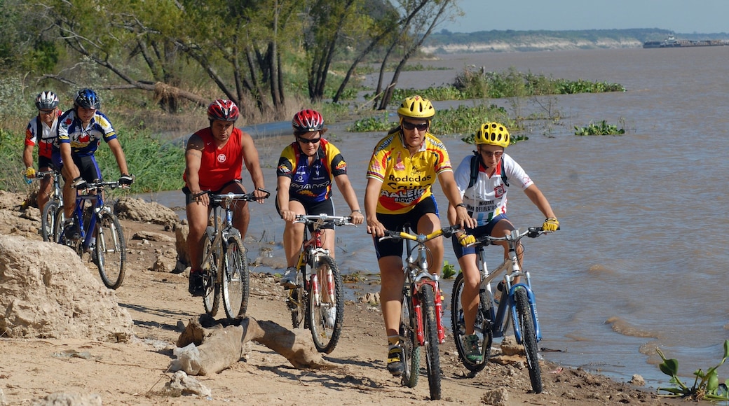 Entre RĂos montrant Ă©preuve sportive, VTT et riviĂšre ou ruisseau