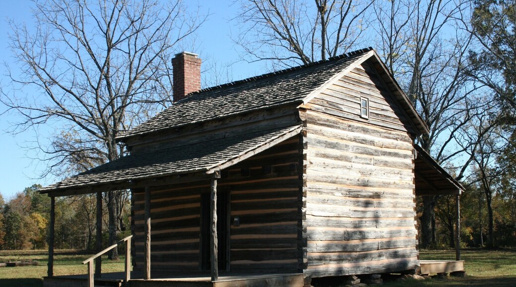 Robert Scruggs home place within the Cowpens National Battlefield historical site.