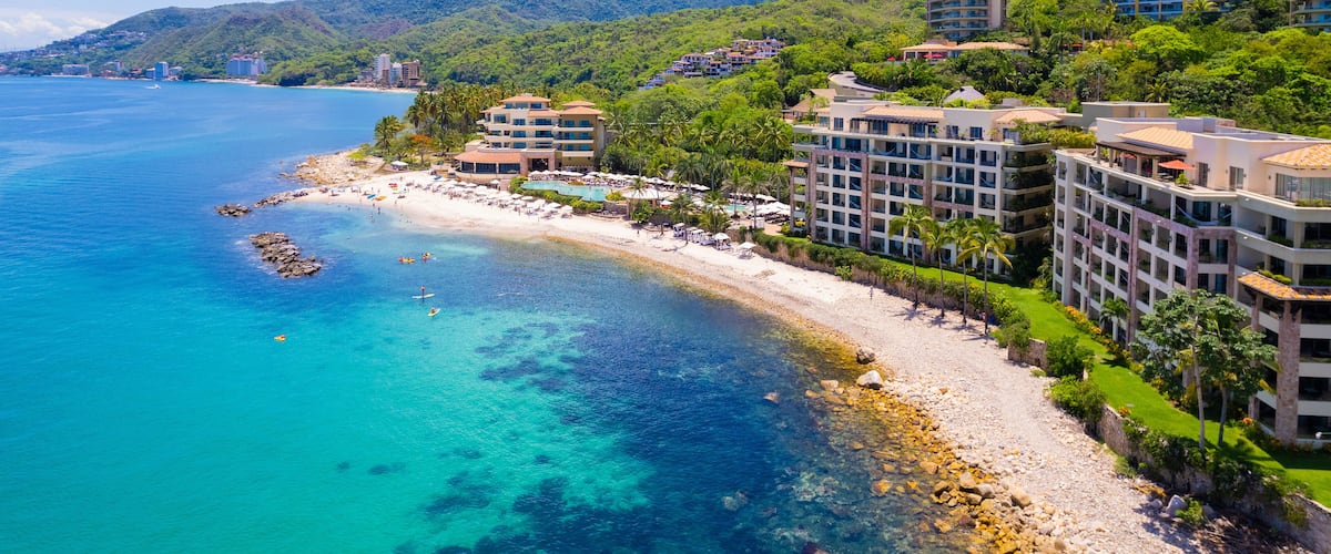Garza Blanca Beach in Puerto Vallarta Mexico